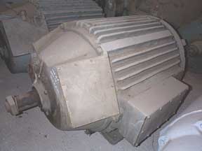 100 HP 700 RPM P & H, Frame HEW132R, TEFC, 440 Volts, 400 Sec.