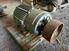 125 HP 1175 RPM P & H, Frame 505RX, TENV, 440 Volts, 305 Sec.