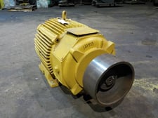 125 HP 1200 RPM Louis Allis, Frame 445TZ, TENV, 460/377 Volts