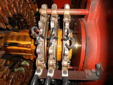 200 HP 705 RPM Westinghouse, Frame AC40, TENV, 440 Volts, 1966 (2 available)