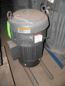10 HP 3485 RPM U.S. Motors, Frame 215TP, TE, VHS, vertical hollow shaft, vertical hollow shaft, with ratchet