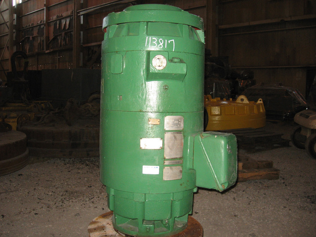 100 HP 1775 RPM General Electric, Frame 405TPTE, TEFC, VHS, vertical hollow shaft, vertical hollow shaft, 230