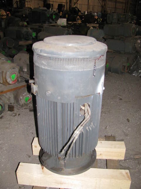 100 HP 1785 RPM U.S. Motors, Frame 404TP, TEFC, VHS, vertical hollow shaft, vertical hollow shaft, 460 Volts