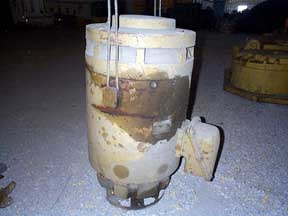 100 HP 3560 RPM General Electric, Frame 405TPZ16, TEFC, VHS, vertical hollow shaft, vertical hollow shaft