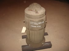 15 HP 1750 RPM U.S. Motors, Frame 284UPH, TEFC, VSS, vertical solid shaft, vertical solid shaft, with