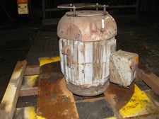 40 HP 900 RPM Siemens, Frame 365HP, TEFC, VSS, vertical solid shaft, vertical solid shaft, 460 Volts