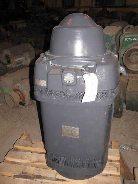 50 HP 1765 RPM General Electric, Frame C326TP16, TE, VHS, vertical hollow shaft, vertical hollow shaft