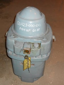 60 HP 1800 RPM U.S. Motors, Frame A404UP, TEDP, VHS, vertical hollow shaft, vertical hollow shaft, 220/440