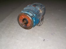 7 HP 1170 RPM General Electric, Frame L254HP10, DP, VSS, vertical solid shaft, vertical solid shaft, 460 Volts