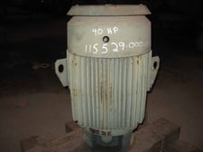 40 HP 3545 RPM Reliance, Frame 324HPZ, TEFC, VSS, vertical solid shaft, vertical solid shaft, 230/460 Volts