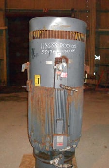 400 HP 1785 RPM U.S. Motors, Frame 5807PH, TEFC, VHS, vertical hollow shaft, vertical hollow shaft, 2300