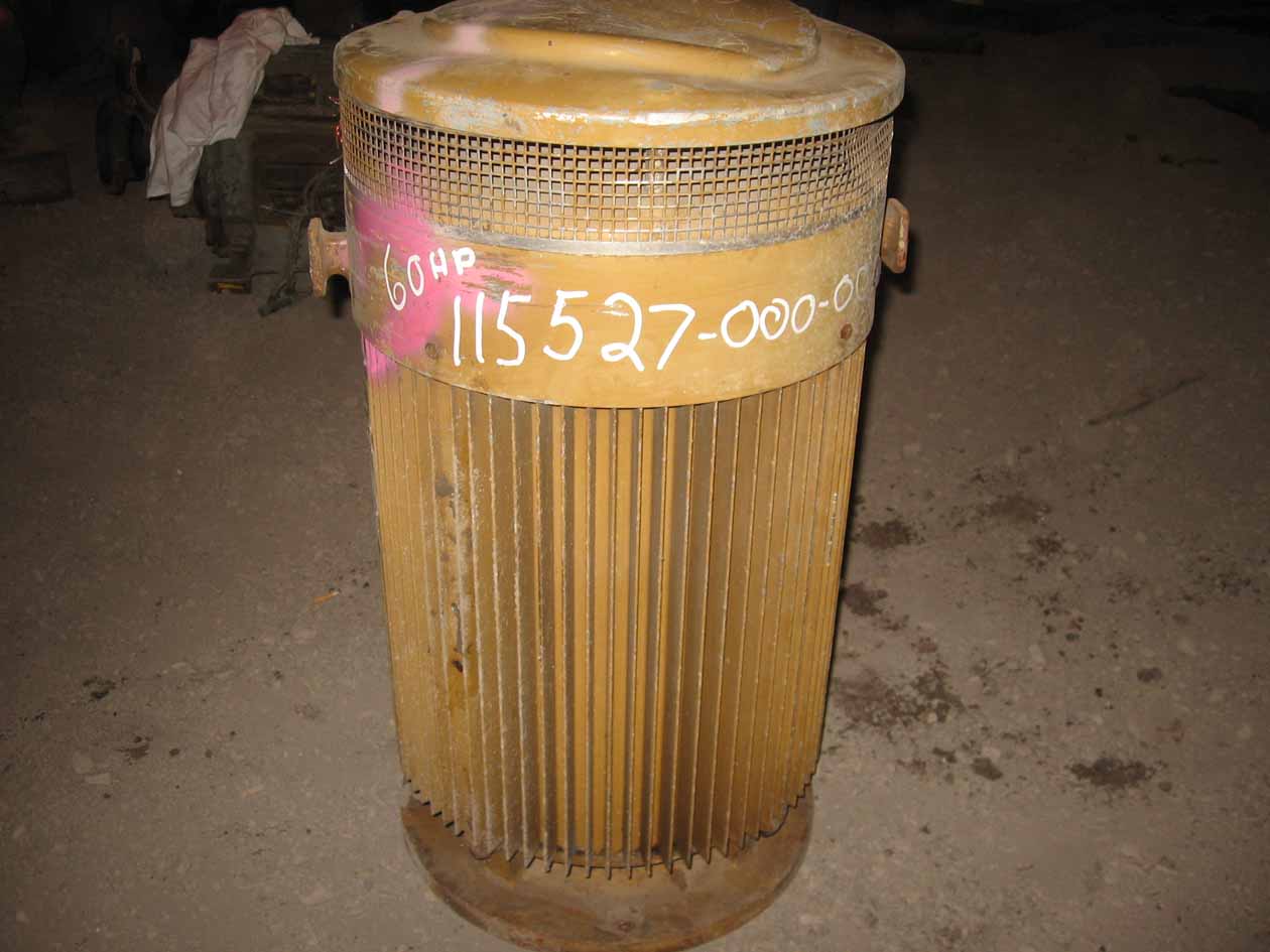 60 HP 3550 RPM General Electric, Frame C365HPZ16, TEFC, VHS, vertical hollow shaft, vertical hollow shaft