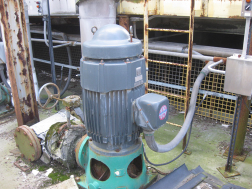 40 HP 1775 RPM U.S. Motors, Frame 324TP, TEFC, VHS, vertical hollow shaft, vertical hollow shaft, 230/460