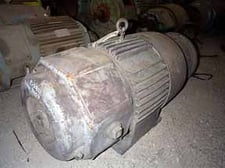 20 HP 855 RPM General Electric, Frame 365Y, TENV, wound rotor, 230/460 Volts, 265 Sec.