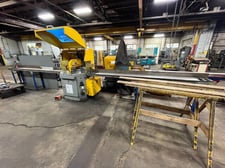 20" Pat Mooney #PMI-20, High Speed Circular Saw, 7.5 HP, 3000 RPM, (2) 400 watt servo motors, 8' to 21.5'