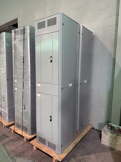 250 Amp. Square D, NQ-Series, Main Breaker Panelboard, 415Y/240 VAC, 4-wire, 3PH, (12 available)