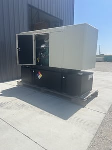 100 KW Cummins #C100D6C, Diesel Generator, 120/240 Volts, 1800 RPM, 400 amp main breaker, PowerCommand panel