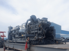 1380 HP @ 1400 RPM, Caterpillar #G3516B, Natural Gas Engine Core, 24 V charging alternator, 150 psi jacket