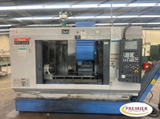 Mazak #VTC-200B, CNC vertical machining center with rotary table, Mazatrol Fusion 640M Control, 44" X, 20" Y