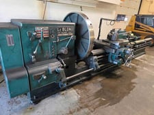 25"/50" x 144" LeBlond #25 Heavy Duty, sliding gap bed engine lathe, 3 & 4-jaw chucks, 40 HP