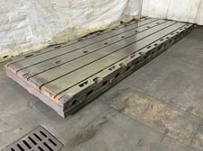 192" x 60", T-slotted floor plate