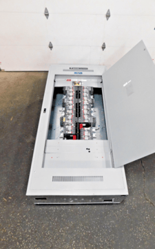 600 Amp. General Electric, Spectra Series panelboard, 480Y/277 Volts, 3 phase, 4 W., 600 Amp. main breaker