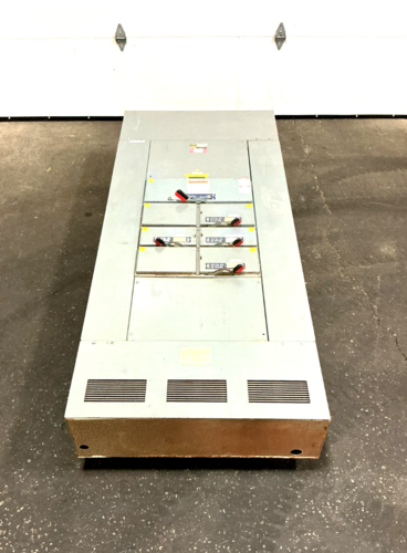 800 Amp. Square D, 44-13839-10, QMB panelboard, 480 Volts, 3 phase, 3 W., 200 Amp. main disconnect switch (2