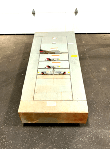 400 Amp. Square D, 44-13839-10, QMB panelboard, 208/120 Volts, 3 phase, 4 W., 400 Amp. main disconnect switch