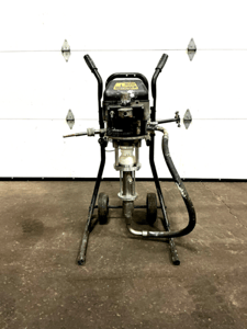 Wagner #35-70, paint sprayer, 35:1 ratio, 25 MPa fluid pressure, 0.71 MPa air pressure, 70 ccm delivery