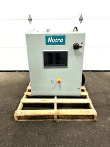 Allen-Bradley #CSD363012, control panel w/ 25B-D4P0N104 drive, 2 HP, 380-480 Volts 3 phase input, 0-500 Hz.