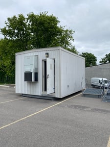 11' 0' x 14' 9" x 10' 9" Telecom Shelter