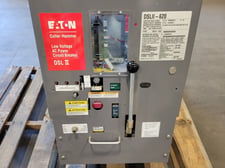 2000 Amps, Cutler-Hammer, DSLII-620, Drawout Air Circuit Breaker, 600 Volts, 3 pole, manual stored energy