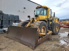 Komatsu #WD600-3, Wheel Dozer, 94,500 lb. operating weight, 485 HP, 2000 RPM, 26,779 frame hours, 3,414