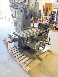 Vilh. Pedersen #PU2, Universal Milling Machine, 36" X, 11" Y, 20" Z, 12" x 51" table, 42-1000 RPM, 15 KVA