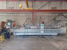 Omax #80160, JetMachining Waterjet Cutter, 80" x 160" cutting area, 50 HP pump, solids removal system & A-Jet