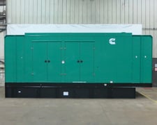1,000 KW Cummins #DQFAD, diesel generator set, 277/480V., 3-Ph., 60 Hz, standby, 1800 RPM, QST30-G5 NR2