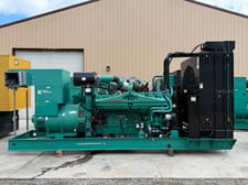 1,500 KW Cummins #DQGAB, diesel generator set, 277/480V., 3-Ph., 60 Hz, standby, 1800 RPM, QSKTA50-GE engine