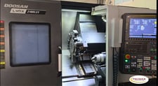 Daewoo Doosan #Lynx-2100LSYA, multi-axis CNC turning center, Fanuc i Series Control, 11.8" turning diameter