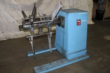 4000 lb. Jaco #JVRE-4024-01, non-motorized uncoiler, 24" width, 72" outside dimensions, 16"-20" ID, 28"