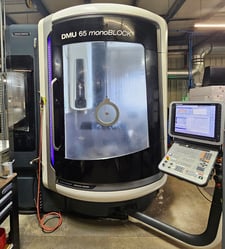 DMG Mori Seiki #DMU-65-monoBLOCK, 5-Axis Universal Milling Machine, 735/650/560 mm, 20000 RPM, 60 automatic
