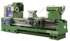 34"/45.6" x 80" Kingston #HR-3480, precision lathe, 25" swing over cross slide, 4.1" bore, 8-800 RPM