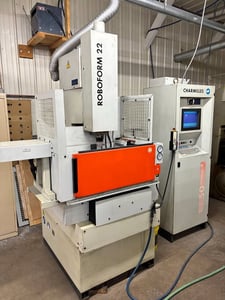 Charmilles #Roboform-22, Electrical Discharge Machine, chiller, 3R system, 5450 hours, 2002