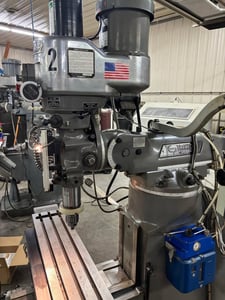 Bridgeport #EZ-Trak-DX, Vert mill, 9" x48" table, 60-4200 RPM, 2 HP, digital read out