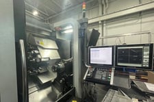 Hurco #TMX8MYSI, CNC Lathe, Y-axis Turret, Sub Spindle, Live Tool, 800 hours, 2023