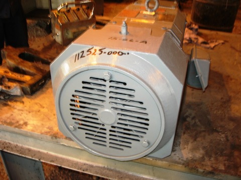 10 HP 1750/2300 RPM Reliance, Frame 2113ATZ, 240 Volts, TEFC, Stab Shunt, DC Motor