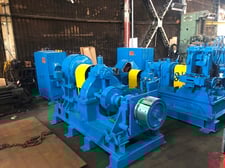 10" x 10" Lewis, .020" to .375" w/edging, uncoiler recoiler, running