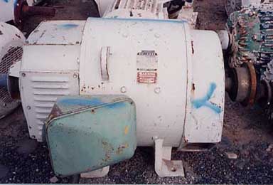 125 HP 850/1030 RPM Reliance, Frame 683AS, 240 Volts, BV, Stab Shunt, DC Motor