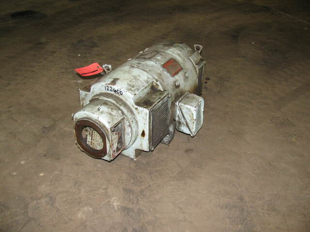 15 HP 1750 RPM General Electric, Frame 287AT, 240 Volts, DPFC, Shunt, DC Motor