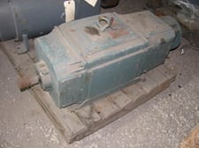 15 HP 1750/2300 RPM Reliance, Frame B25HATZ, 240 Volts, DC Motor, Rebuilt