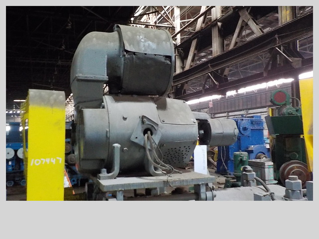 20 HP 1750/3000 RPM General Electric, Frame 324, 240 Volts, BV, Shunt, DC Motor